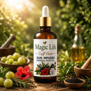 Magic Life Zulf Care Sun Infused Herbal Hair Oil